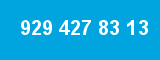 929 427 83 13